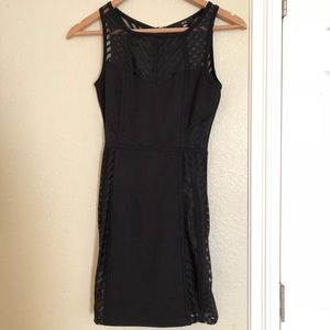 ALT B Black Body con dress